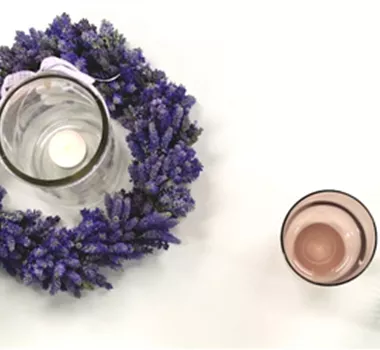 DIY Sommerliche Lavendeldekoration 