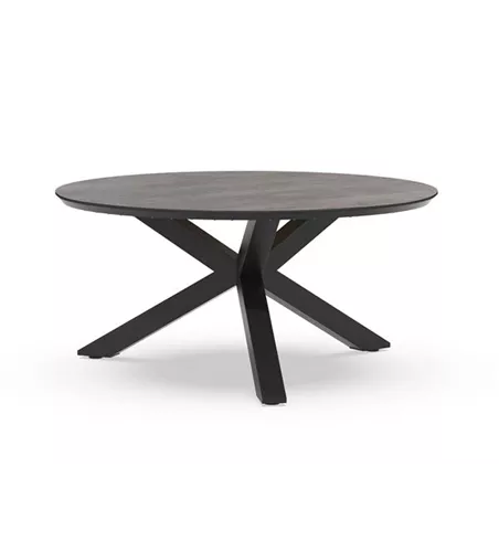 AKS Anson Diningtisch Aluminium charcoal Trespa Tischplatte Forest Grey 150 cm AKS Anson Diningtisch Aluminium charcoal Trespa Tischplatte Forest Grey 150 cm