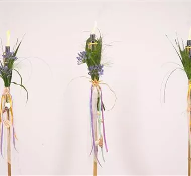 DIY Beachparty-Fackeln DIY Beachparty-Fackeln