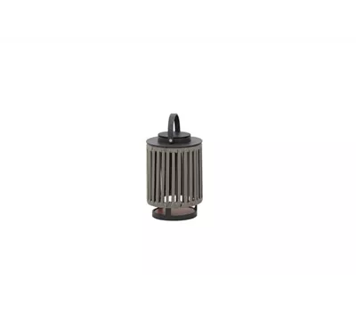 AKS Solarlaterne grau