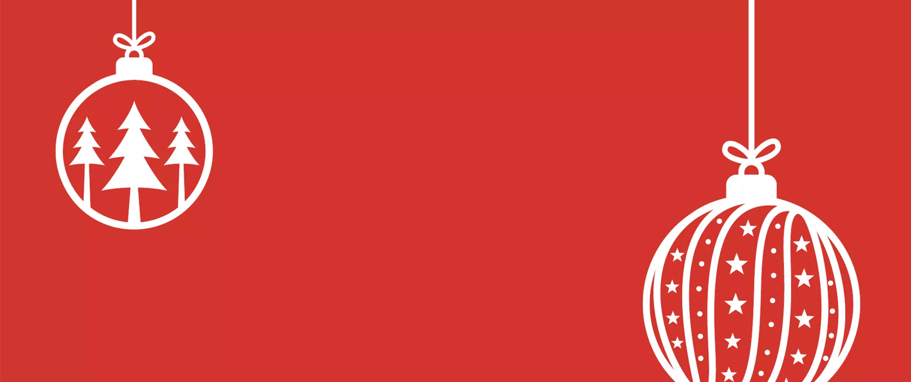 Weihnachtsartikel für die Hälfte