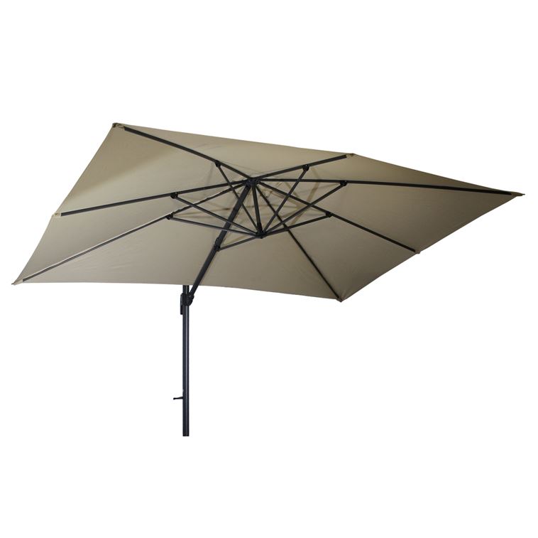 Ampelschirm L 300 cm B 400 cm H 270 cm wetterfest