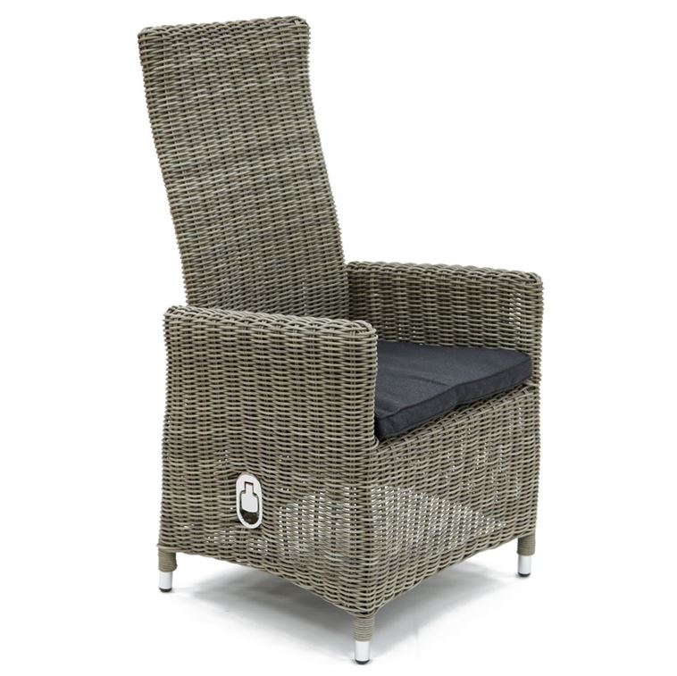 Diningsessel Move Positionsstuhl L 72 cm B 66 cm H 112 cm stufenlos verstellbare Rückenlehne, inkl. Kissen