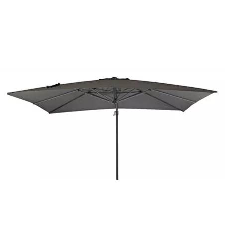 AKS Ampelschirm Aluminium Olefin dunkelgrau 300x400x270 cm AKS Ampelschirm Aluminium Olefin dunkelgrau 300x400x270 cm
