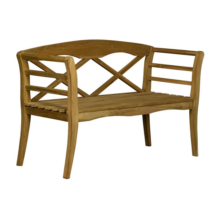 Sitzbank L 130 cm B 53 cm H 83 cm 2-sitzig