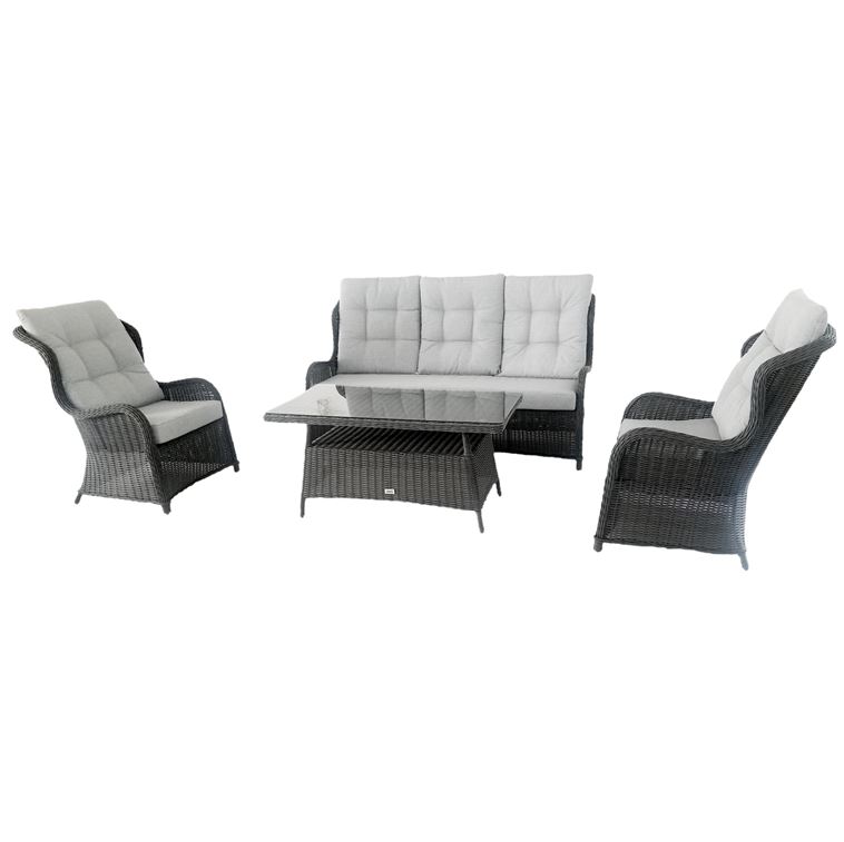 Loungegruppe 4-teilig