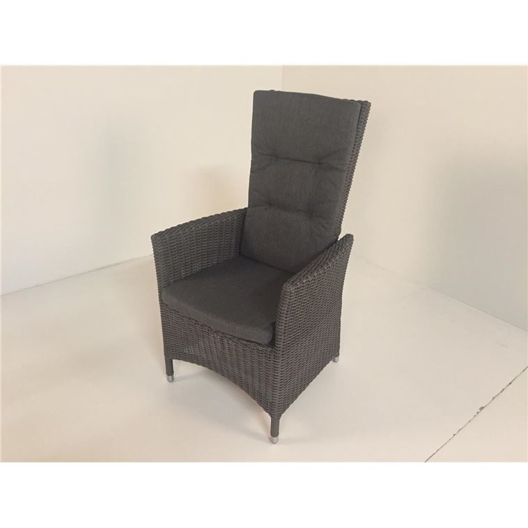 Loungesessel L 66 cm B 57 cm H 110 cm inkl. Kissen